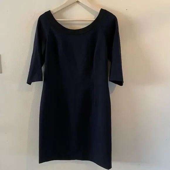 Abaete Quarter Sleeve Mini Shift Dress